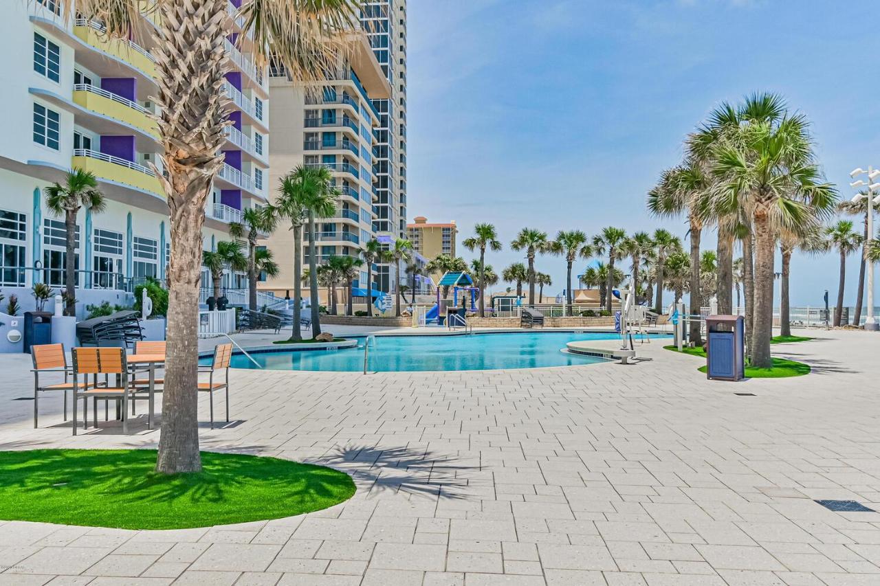 2 Bedroom Resort Condo Direct Oceanfront Wyndham Ocean Walk - Daytona Funland 2226 代托纳海滩 外观 照片