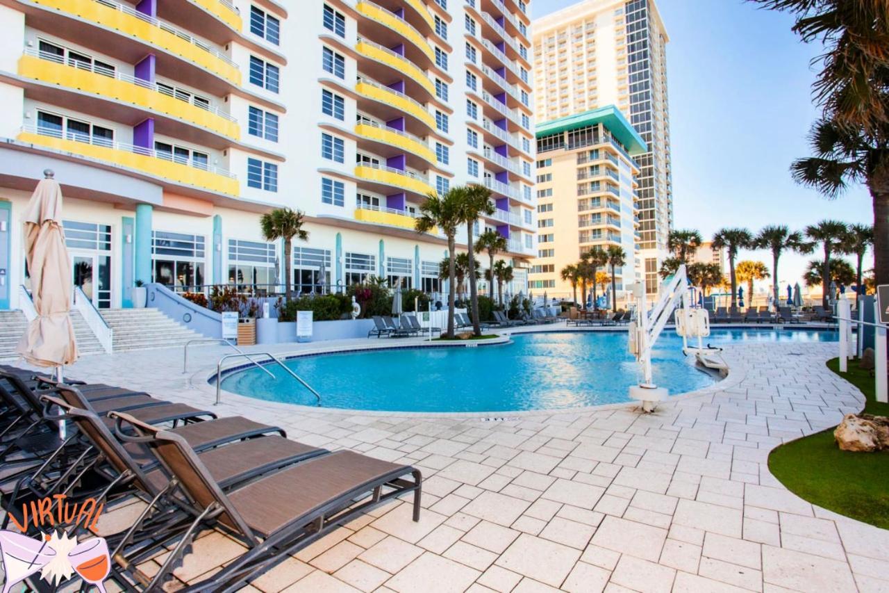 2 Bedroom Resort Condo Direct Oceanfront Wyndham Ocean Walk - Daytona Funland 2226 代托纳海滩 外观 照片