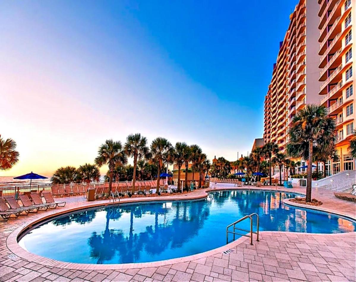 2 Bedroom Resort Condo Direct Oceanfront Wyndham Ocean Walk - Daytona Funland 2226 代托纳海滩 外观 照片