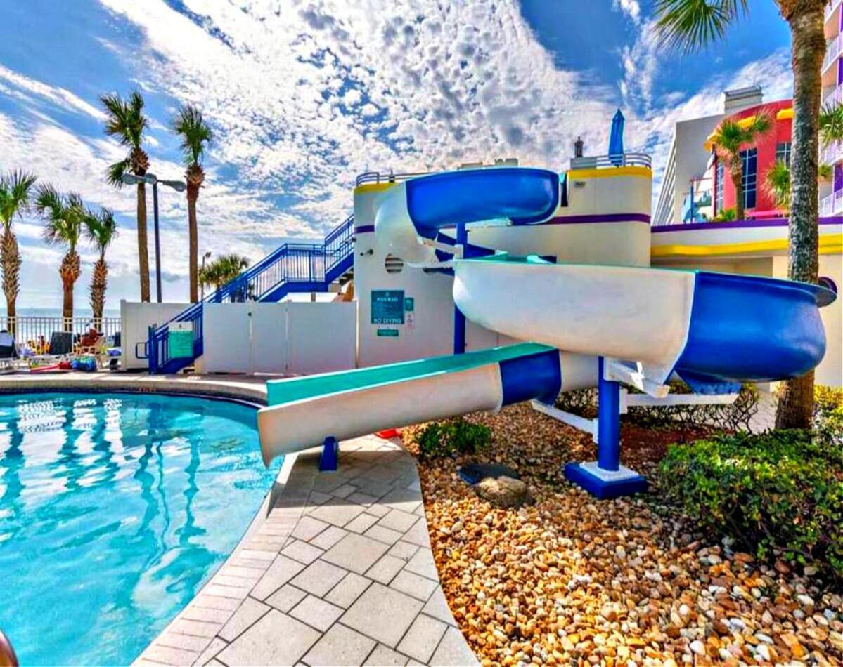2 Bedroom Resort Condo Direct Oceanfront Wyndham Ocean Walk - Daytona Funland 2226 代托纳海滩 外观 照片