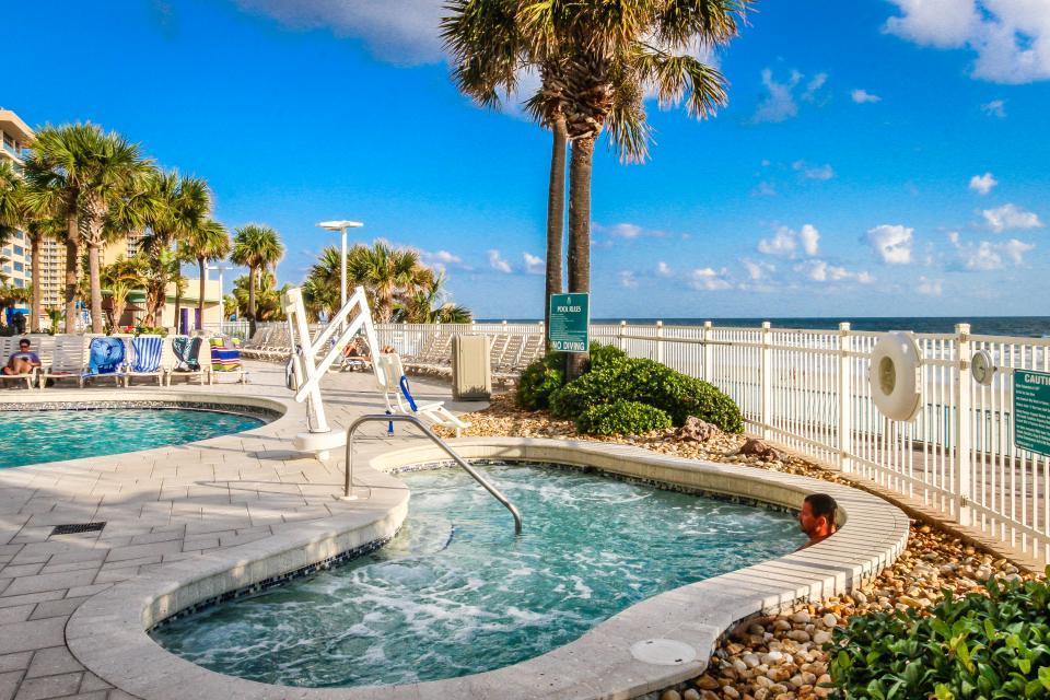 2 Bedroom Resort Condo Direct Oceanfront Wyndham Ocean Walk - Daytona Funland 2226 代托纳海滩 外观 照片