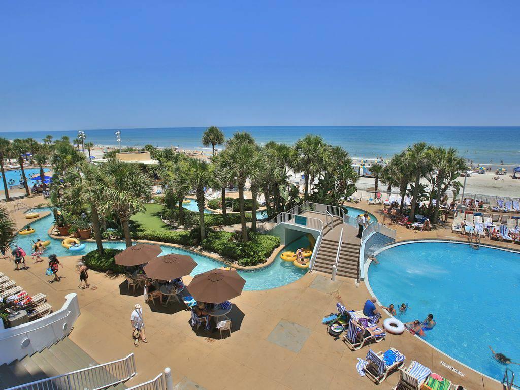 2 Bedroom Resort Condo Direct Oceanfront Wyndham Ocean Walk - Daytona Funland 2226 代托纳海滩 外观 照片